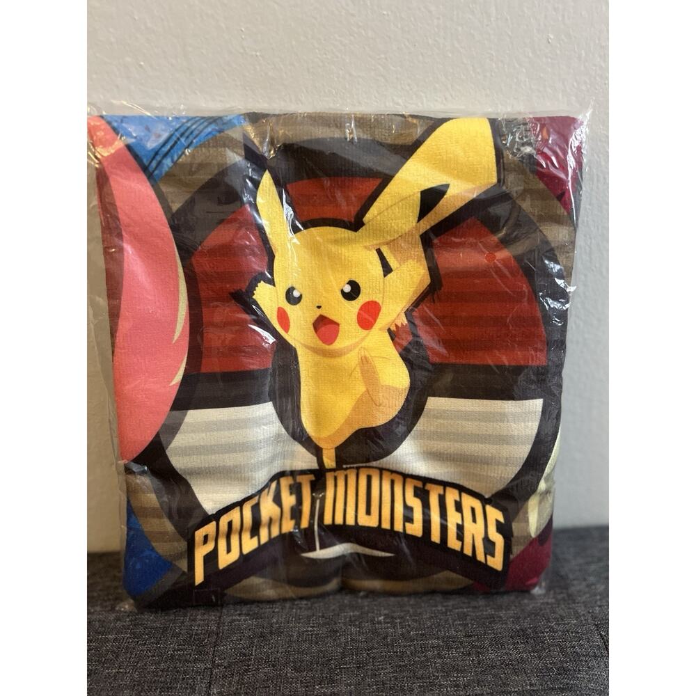 Pokémon Sega Premium Bath Towel Pikachu Zamazenta Zacian BNWT US Seller